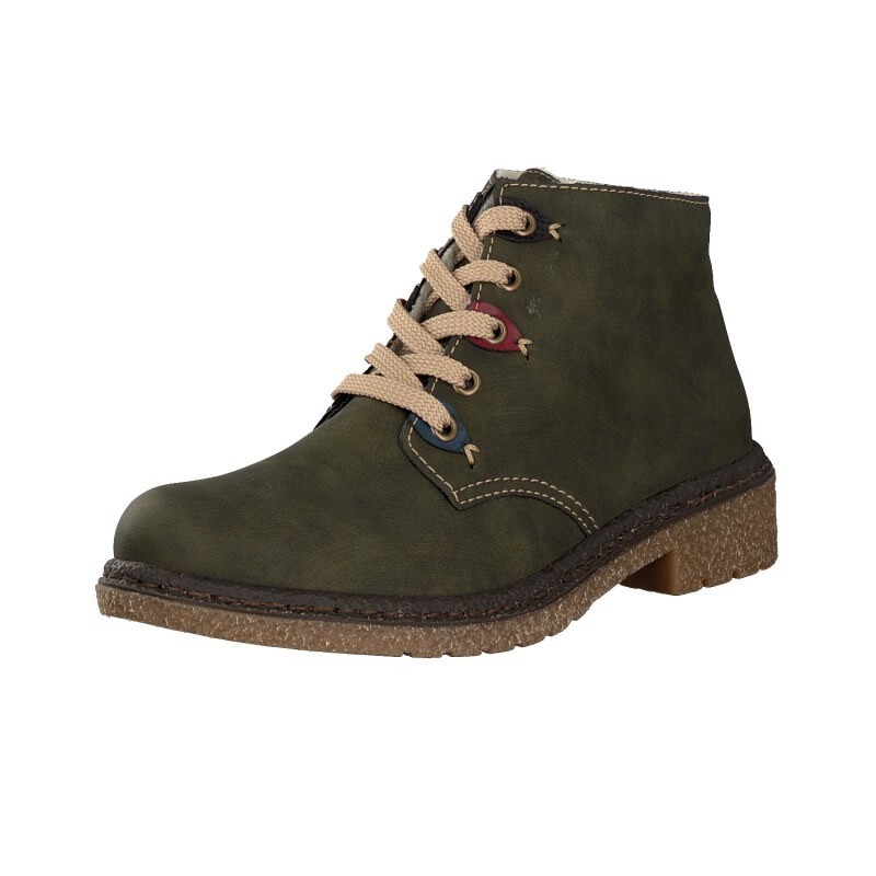 Botas Rieker 53232-54 Para Mulher - Verdes